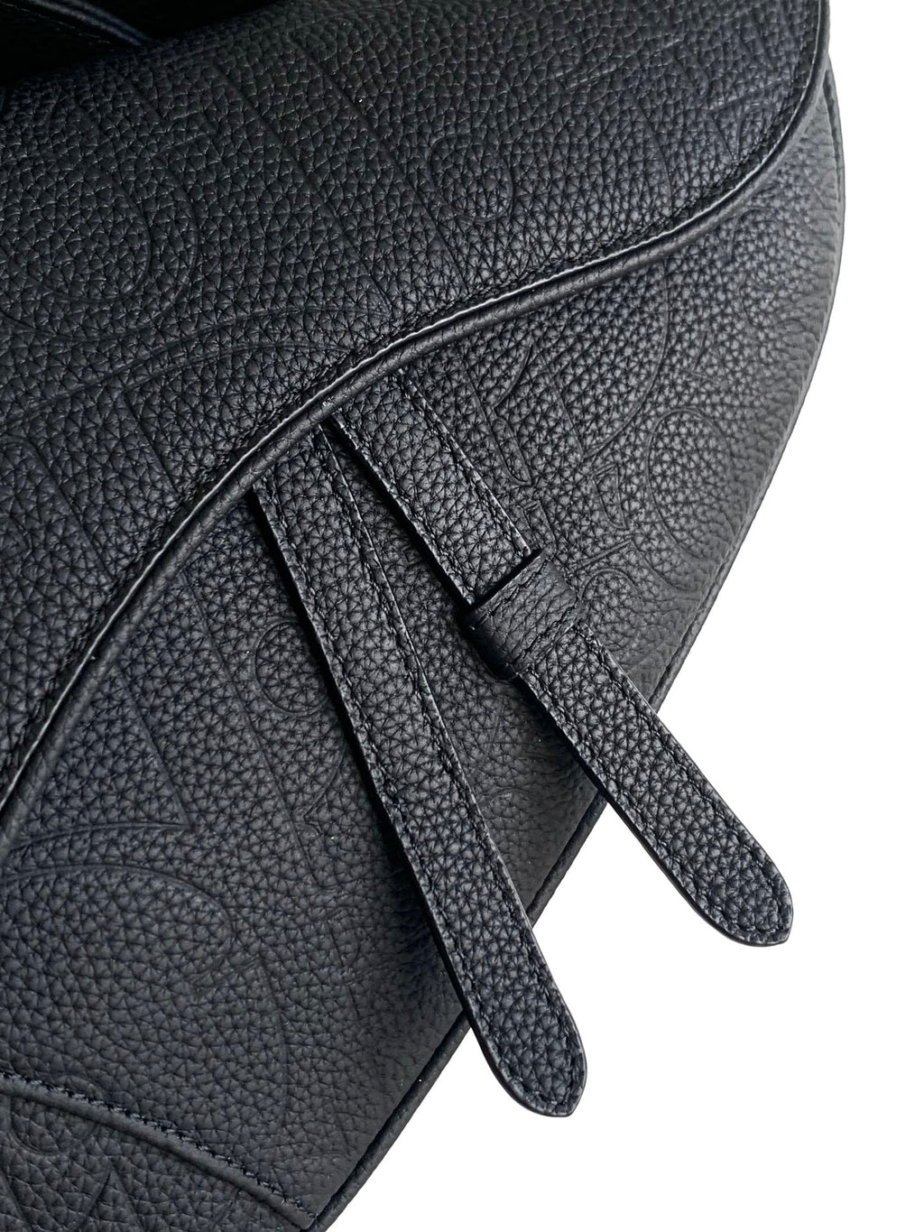 🖤✨ Dior Saddle Bag — Dior Gravity Embossed Leather | Model 093 Black ✨🖤