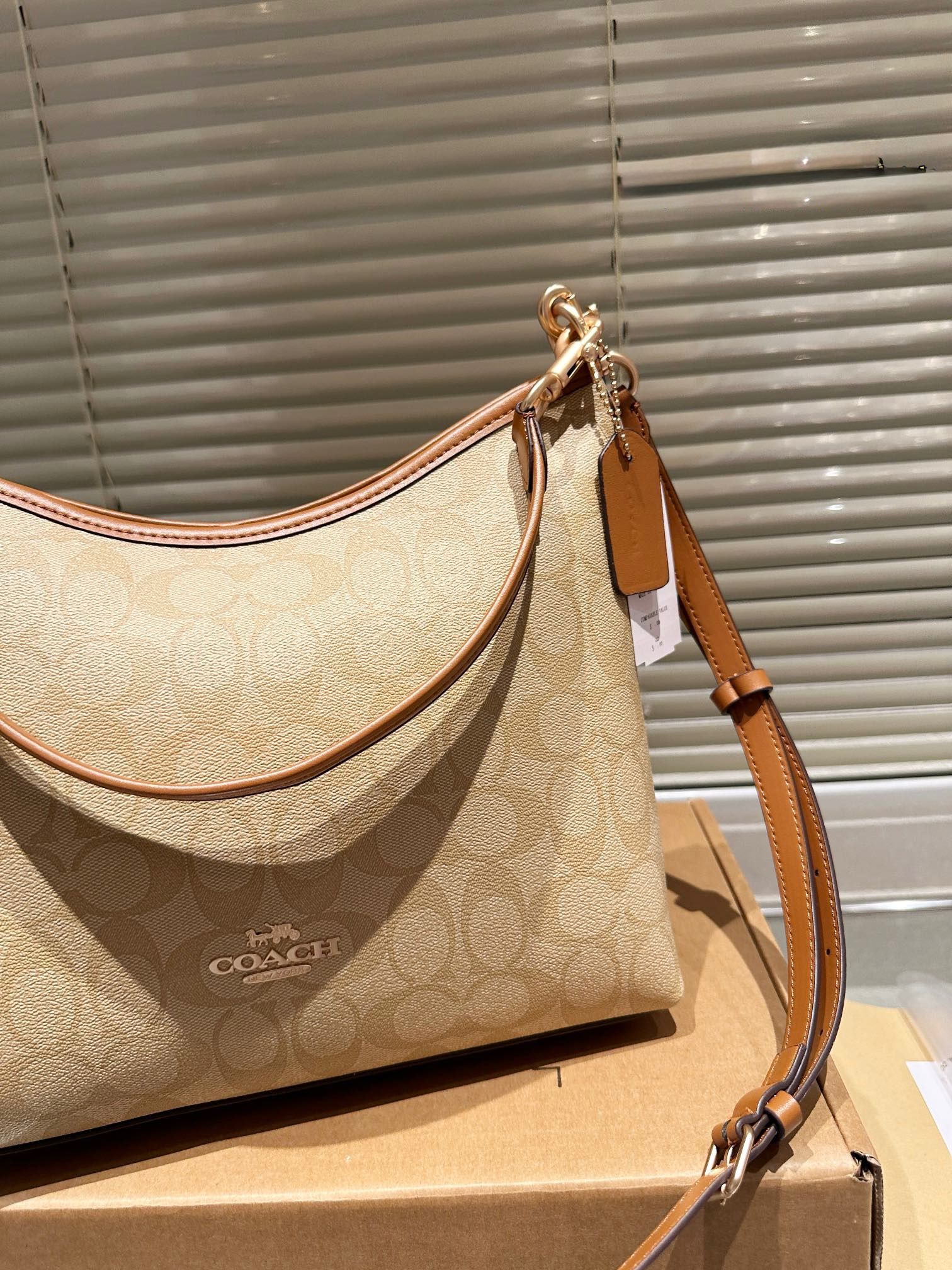 ✨ Coach Laurel Hobo Bag — Pure Original