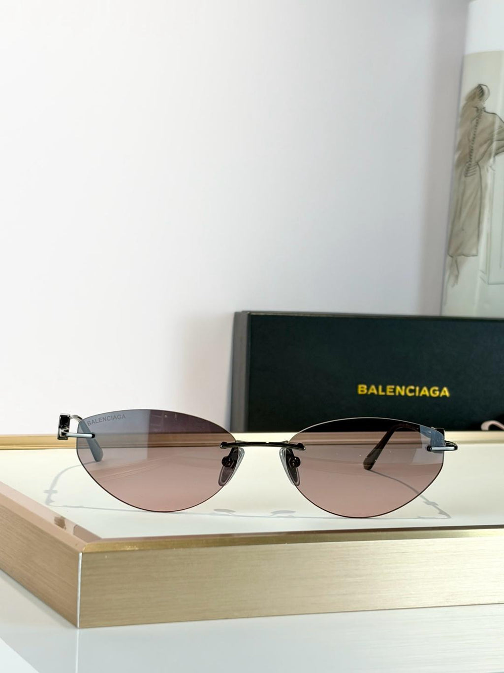 BALENCIAGA Sunglasses ✨ 🖤 Model: BB0508S