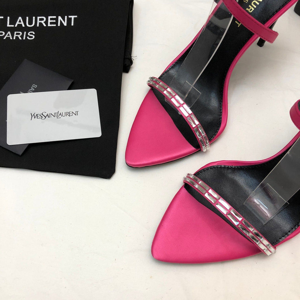 ✨ Saint Laurent Crystal Sandals ✨\