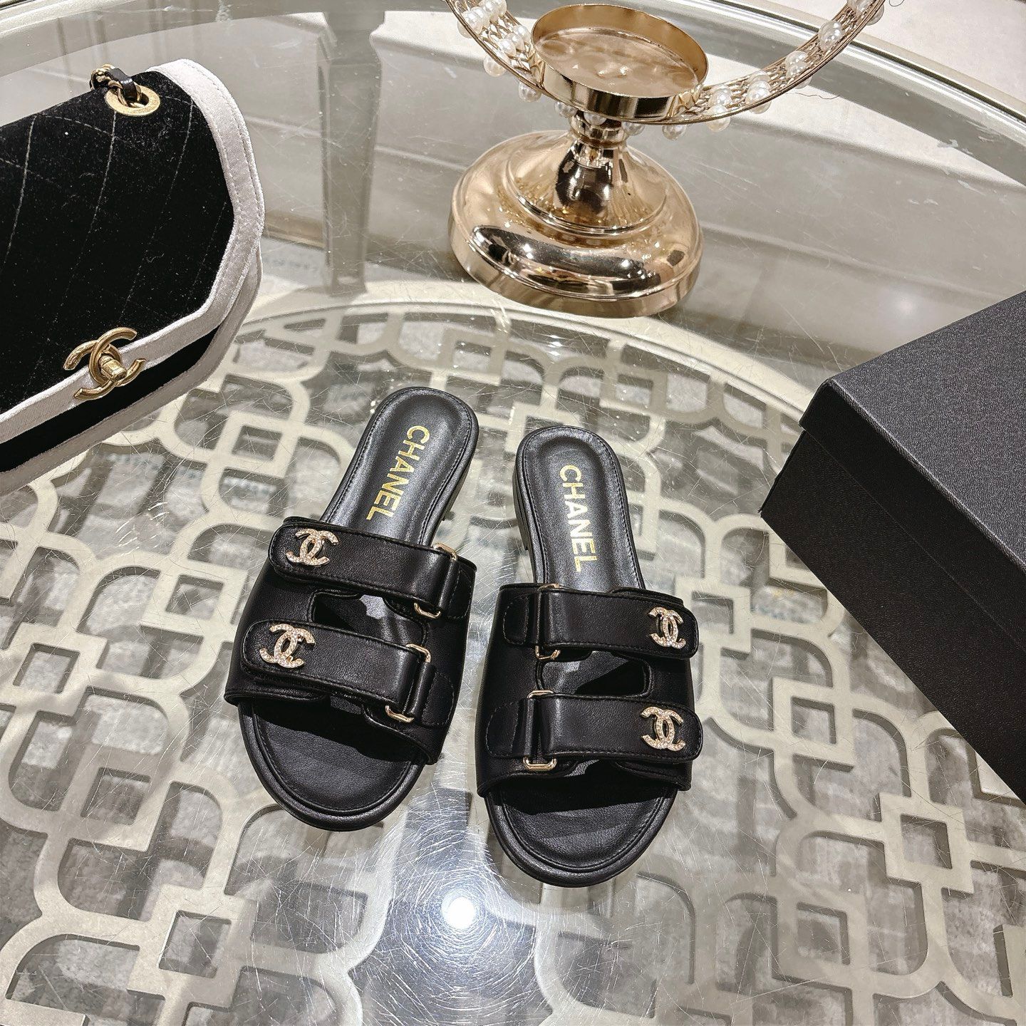 CHANEL 2026SS Spring/Summer Double C Slippers ✨