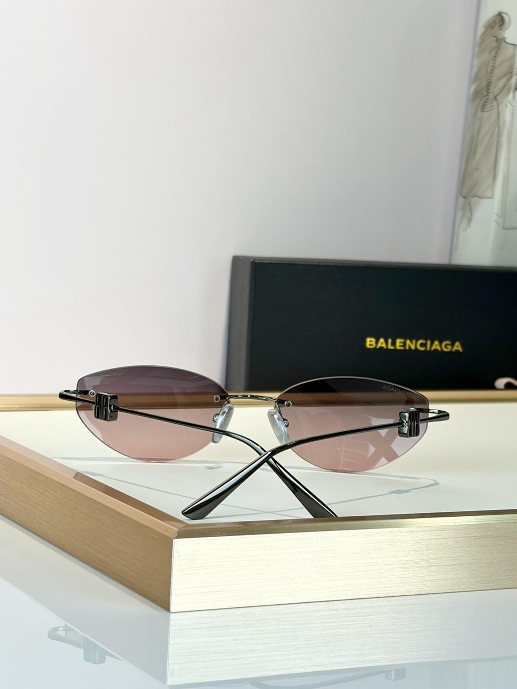 BALENCIAGA Sunglasses ✨ 🖤 Model: BB0508S