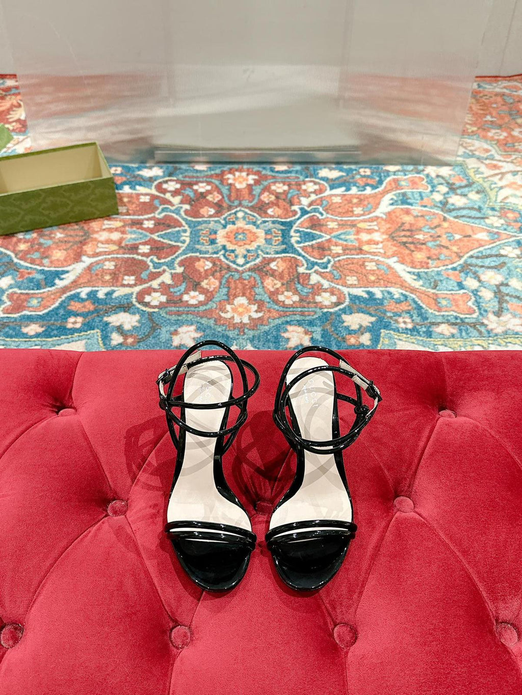 GUCCI Inspired High Heel Sandals ✨