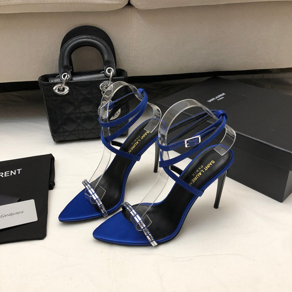 ✨ Saint Laurent Crystal Sandals ✨\