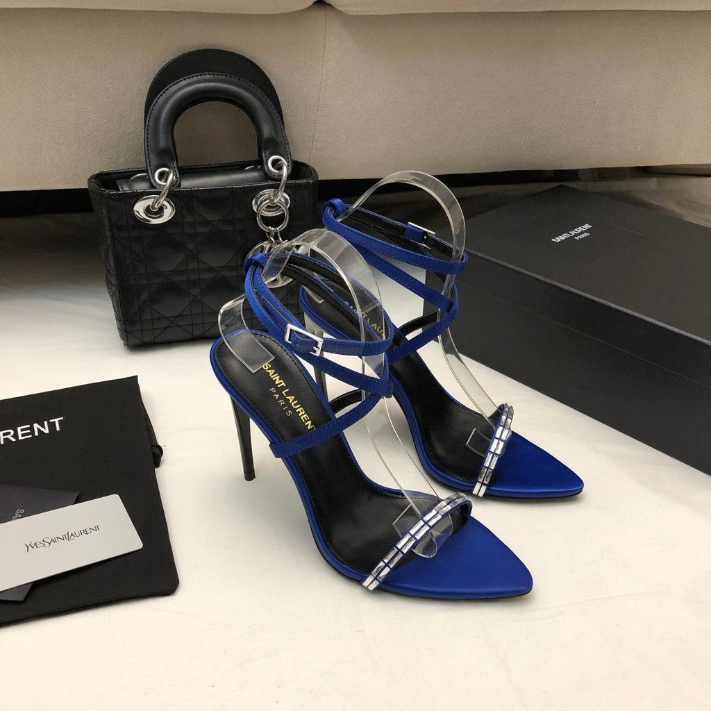 ✨ Saint Laurent Crystal Sandals ✨\